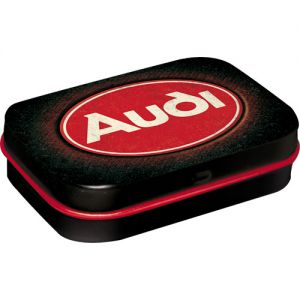 Boîte à pilules Audi - Logo Red Shine