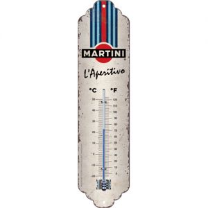 Thermomètre Martini - L'Aperitivo Racing Stripes