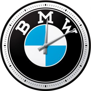 Wanduhr BMW - Logo