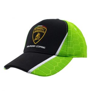 Lamborghini Team Cap schwarz/grün