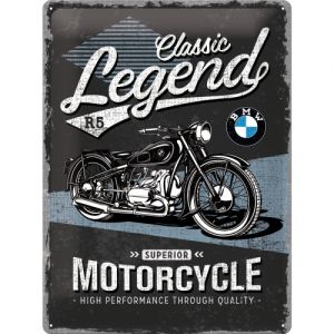 Plaque en Métal BMW - Classic Legend 30x40cm