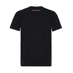 Formel 1 Kinder T-Shirt Logo schwarz