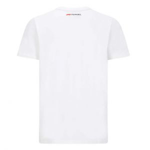 Fórmula 1 Camiseta Logo blanco