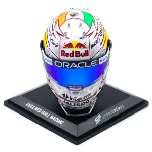 Sergio Pérez Casco en miniatura Fórmula 1 GP de Japón 2022 1/4