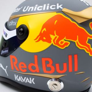Sergio Pérez miniature helmet Formula 1 Brazil GP 2022 1/2