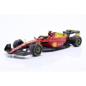 Charles Leclerc Ferrari F1-75 #16 2ème place GP d'Italie Formule 1 2022 1/18