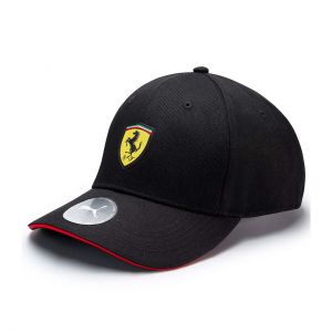Scuderia Ferrari Kinder Classic Cap schwarz