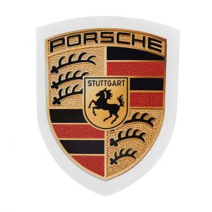 Porsche Sticker Emblem