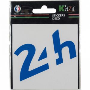 24h de course au Mans Sticker Logo bleu