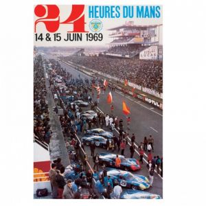 24h Carrera de Le Mans Cartel 1969