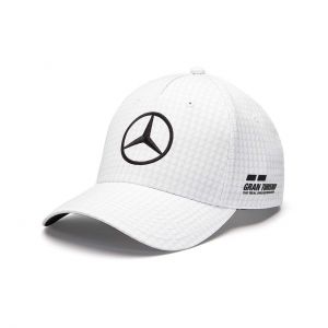 Mercedes-AMG Petronas Lewis Hamilton Gorra para niños blanco