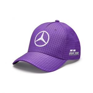 Mercedes-AMG Petronas Lewis Hamilton Gorra para niños violeta
