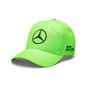 Mercedes-AMG Petronas Lewis Hamilton Gorra para niños verde