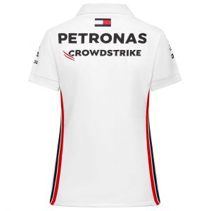 Mercedes-AMG Petronas Team Polo Donna bianco