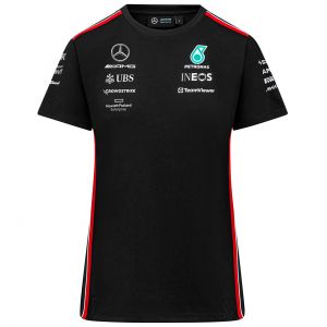 Mercedes-AMG Petronas Team T-Shirt Femmes noir