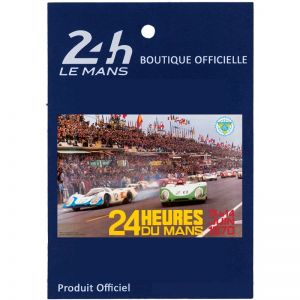 24h de course au Mans Poster magnétique 1970
