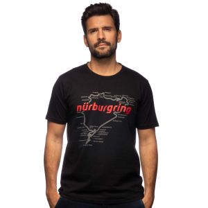 Nürburgring T-Shirt Racetrack black