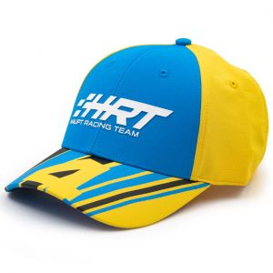 HRT Gorra No. 4 azul/amarillo