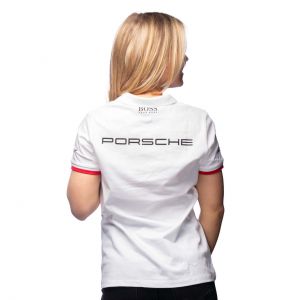 Porsche Motorsport Team Polo Dames blanc