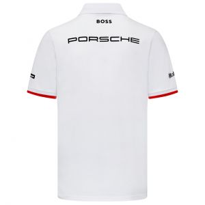 Porsche Motorsport Team Poloshirt white