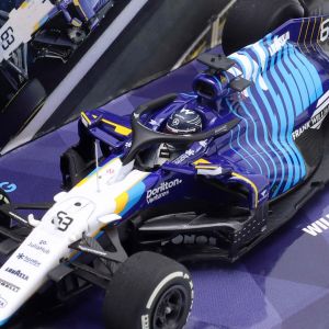 George Russell Williams Racing FW43B Formel 1 Saudi Arabien GP 2021 1:43