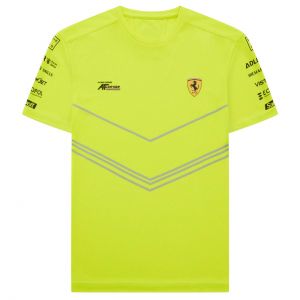 Ferrari Hypercar Safety T-Shirt jaune