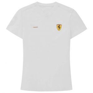 Ferrari Hypercar Sous le T-Shirt Femmes blanc