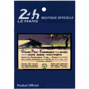 24h Race Le Mans Magnet Poster 1923