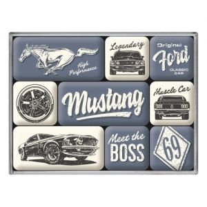 Set de imanes Ford Mustang - The Boss