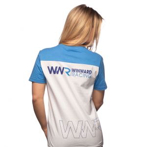 WINWARD Racing T-Shirt bleu/blanc