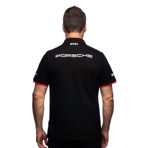 Porsche Motorsport Team Poloshirt schwarz