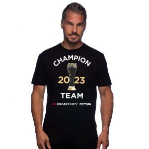 DTM T-Shirt Team Champion 2023 Manthey schwarz