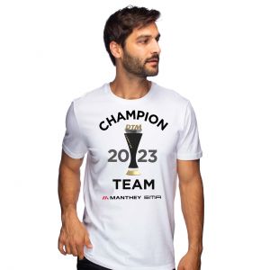 DTM T-Shirt Team Champion 2023 Manthey weiß