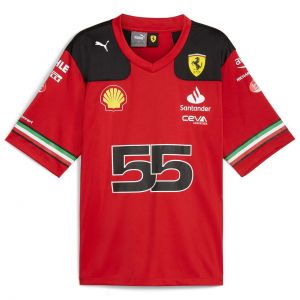 Scuderia Ferrari Camiseta de fútbol Sainz