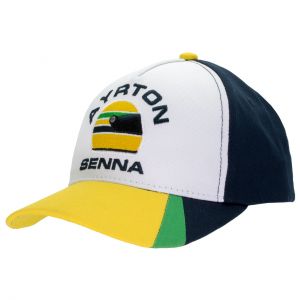 Ayrton Senna Casquette Racing Enfants