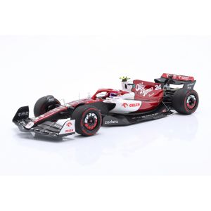 Zhou Guanyu Alfa Romeo F1 Team ORLEN C42 Bahrain GP 2022 1:18
