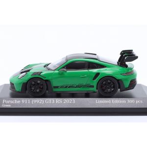 Porsche 911 (992) GT3 RS 2023 Weissach package green / decor black 1/43