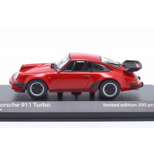 Porsche 911 (930) Turbo 1977 red 1/43