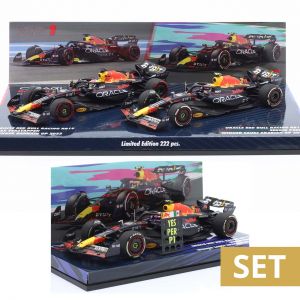 Set: Sergio Pérez Oracle & Verstappen / Pérez 2023 Doppel-Set