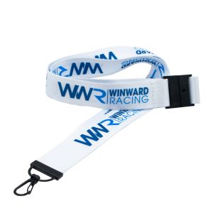 Set: WINWARD Racing Schlüsselband blau & Weiß