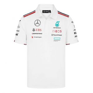 Mercedes-AMG Petronas Team Poloshirt white