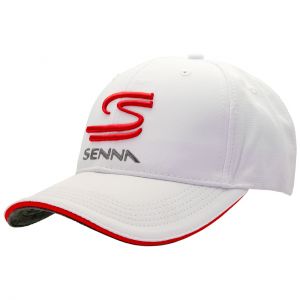 Gorra blanca Senna Collection
