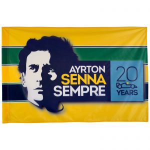 Ayrton Senna Flag Helmet