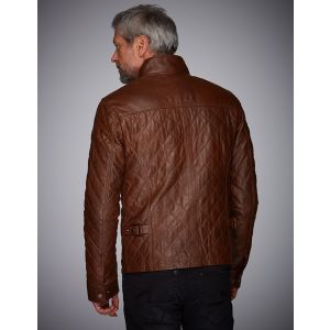Gulf Leather Jacket Belrose cognac