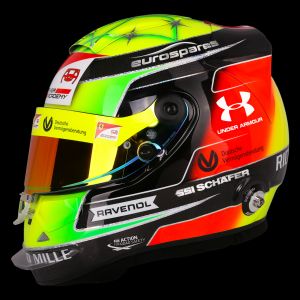 Mick Schumacher replica casco 1:1 2019