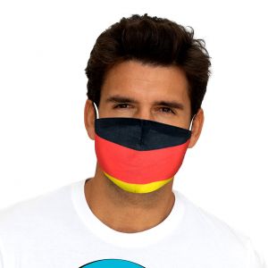 Mouth and nose mask Germany flag