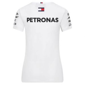 Mercedes-AMG Petronas Team Damen Sponsor T-Shirt weiß