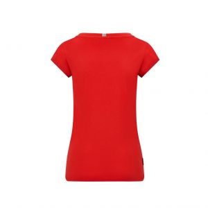 Scuderia Ferrari T-Shirt Femmes Petit logo rouge
