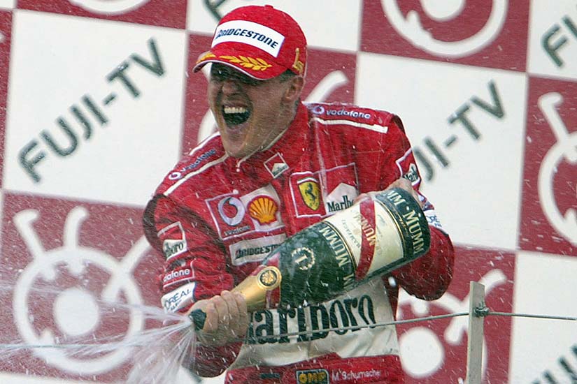 NRW Staatspreis für Michael Schumacher